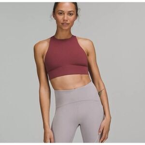 Lululemon‎ Energy Bra High Neck Red Size 12
